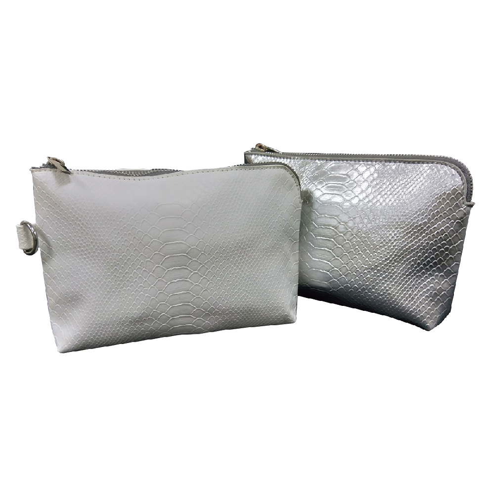 客製化/銀色/化妝包/收納包/不織布/平織布/尼龍布/牛津布/帆布/滌綸布