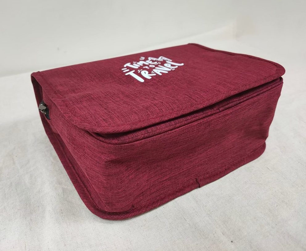 客製化/紅色/盥洗包/旅行包/多功能包/滌綸布/牛津布/帆布